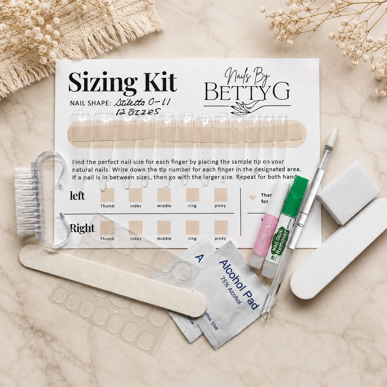 Nail Sizing Kit